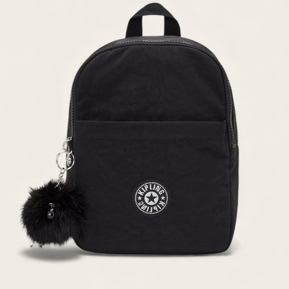 Kipling Handbags - Kipling Marlee Nylon Backpack Black With Gorilla Charm